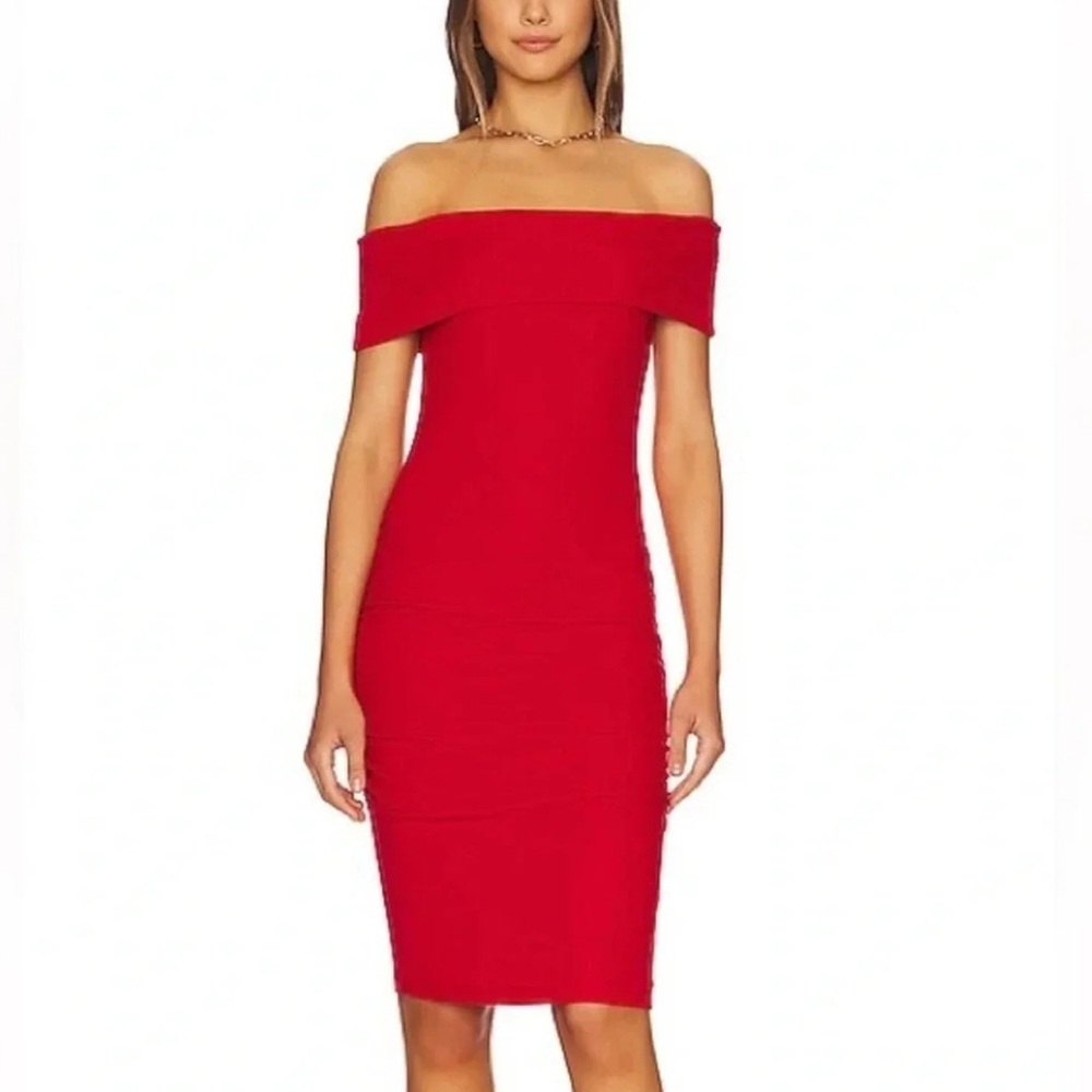 Michael Stars Ebony Dress in Salsa NWT